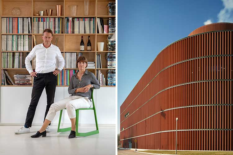 Erik Jarlöv och Helena Glantz på Urban design